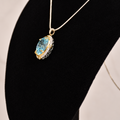 The Aquamarine Statement Necklace