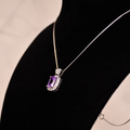 The Josephine Lavender-Pink Art Deco Necklace