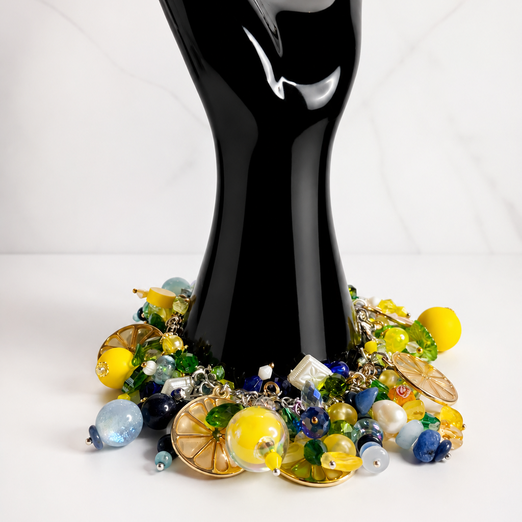Lemon Charm Bracelet
